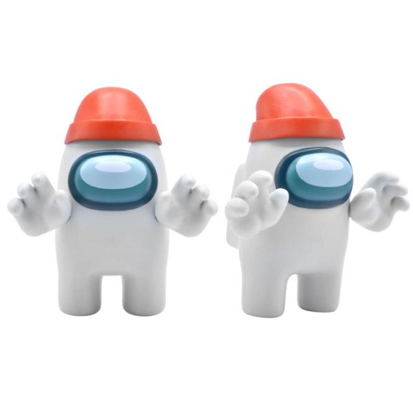 Фигурки Amongus, белые, 1 корейская игрушка