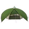 Teepee Tent for 7 People Green and Grey 600 x 600 x 347 cm