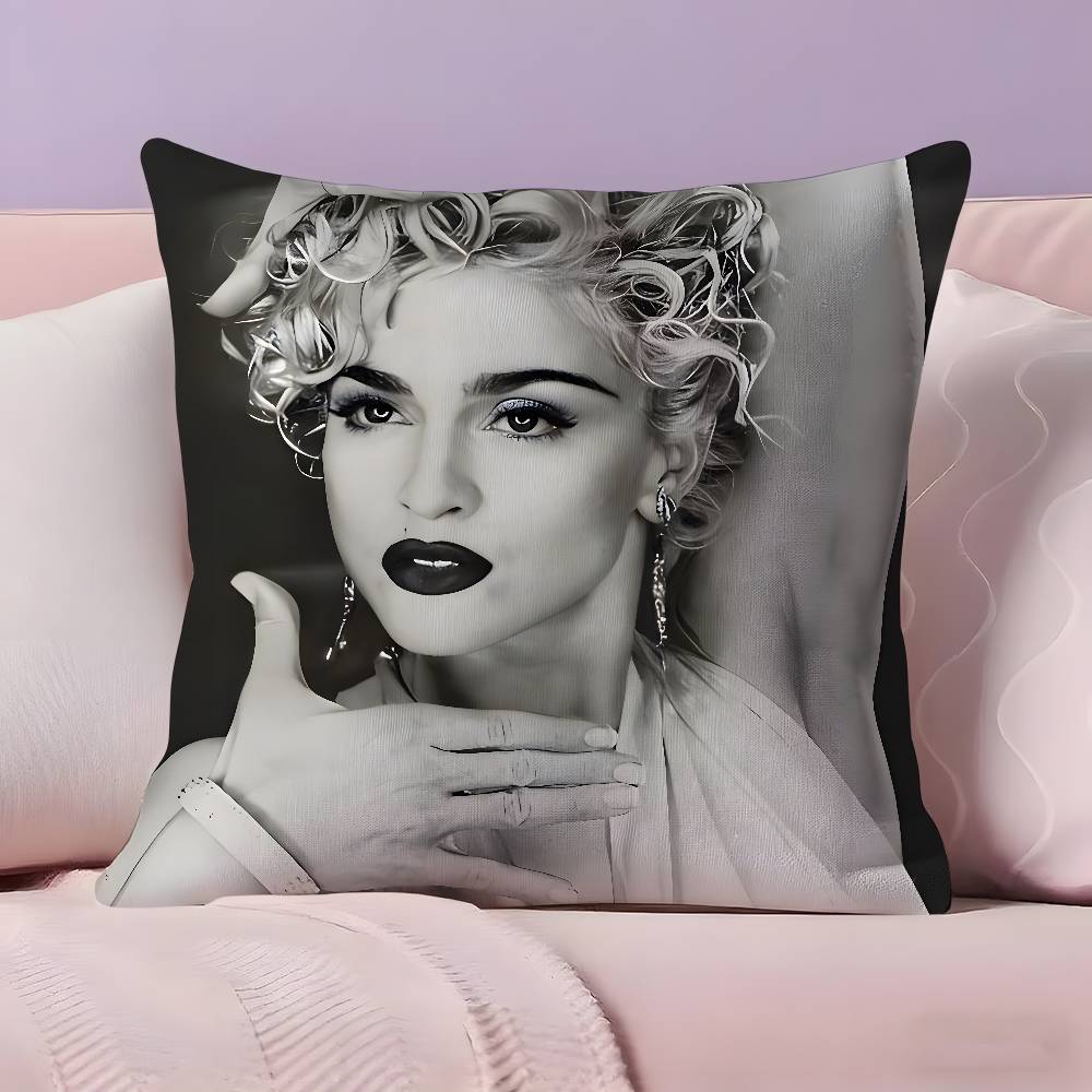 Singer MMadonna Like aVirgin Pillow Case Ultra Soft Skin Friendly Fabric Cloud Like Comfort Concealed Zipper