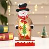 Creative Wooden Christmas Ornaments Durable Christmas Decoration  Party Supplies