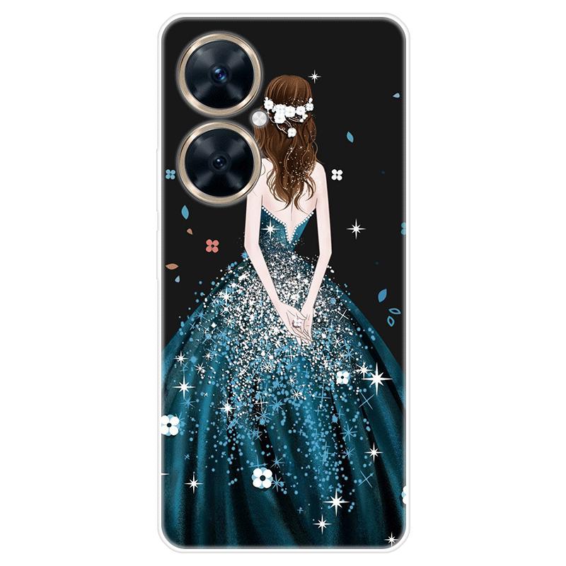 Для Huawei nova 11i nova11i чехол Мягкая силиконовая задняя крышка Чехол для телефона с рисунком из мультфильма Разнообразие