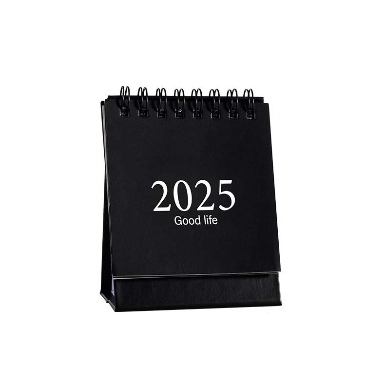 Mini Desk Calendar for 2025, Mini Calendar From July 2024 To December 2025, Solid Color Small Desktop Calendar with Stickers School Mini Calendar