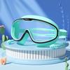 Large Swimming HD And - Men And Women Swimming One-piece Earplugs Silicone Children's Eye
