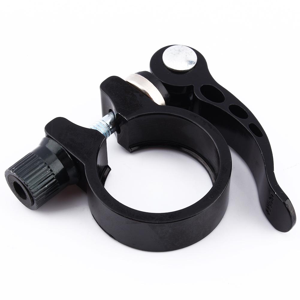 Aluminum Alloy 31.8mm  34.9mm Mountain Bike Cycling Saddle Seatpost Clamps Quick Release