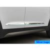 Высокое качество Для Hyundai Tucson 2015 2016 2017 2018 Авто Стайлинг Защитная Накладка Боковая Дверь Кузов Накладка Наклейка Полоса Молдинг Деталь 4Шт