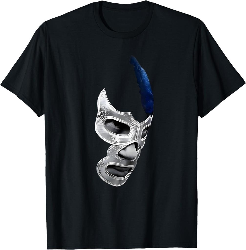 Футболка с дизайном маски легенды мексиканской борьбы Lucha Libre