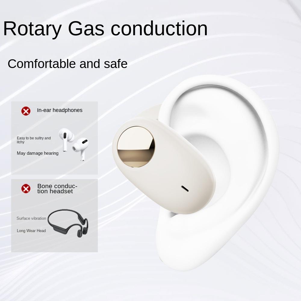 Беспроводная Bluetooth-гарнитура с экраном и шумоподавлением, подвесная открытая Bluetooth-гарнитура с открыванием ушей