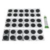 36PCS Round Rubber Bicycle Tire Patch Cycling Bike Tyre Inner Tube Puncture Repair Tool