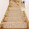 Anti-slip Silent Stair Mats for Indoor Wooden Steps Silent Mats with Self-adhesive Tape and Washable Carpet To Prevent Stair Covering Mats From Moving