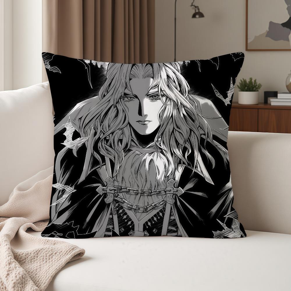 CCastlevania Symphony Of Night Game Alucar Pillow Case Suitable For Bedrooms Living Rooms Cars Home Decoration