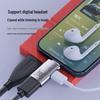 USB-C OTG Адаптер для Зарядки и Наушников, Совместим с Apple 15 и Телефонами на Android Huawei, Поддержка PD 10 Вт.
