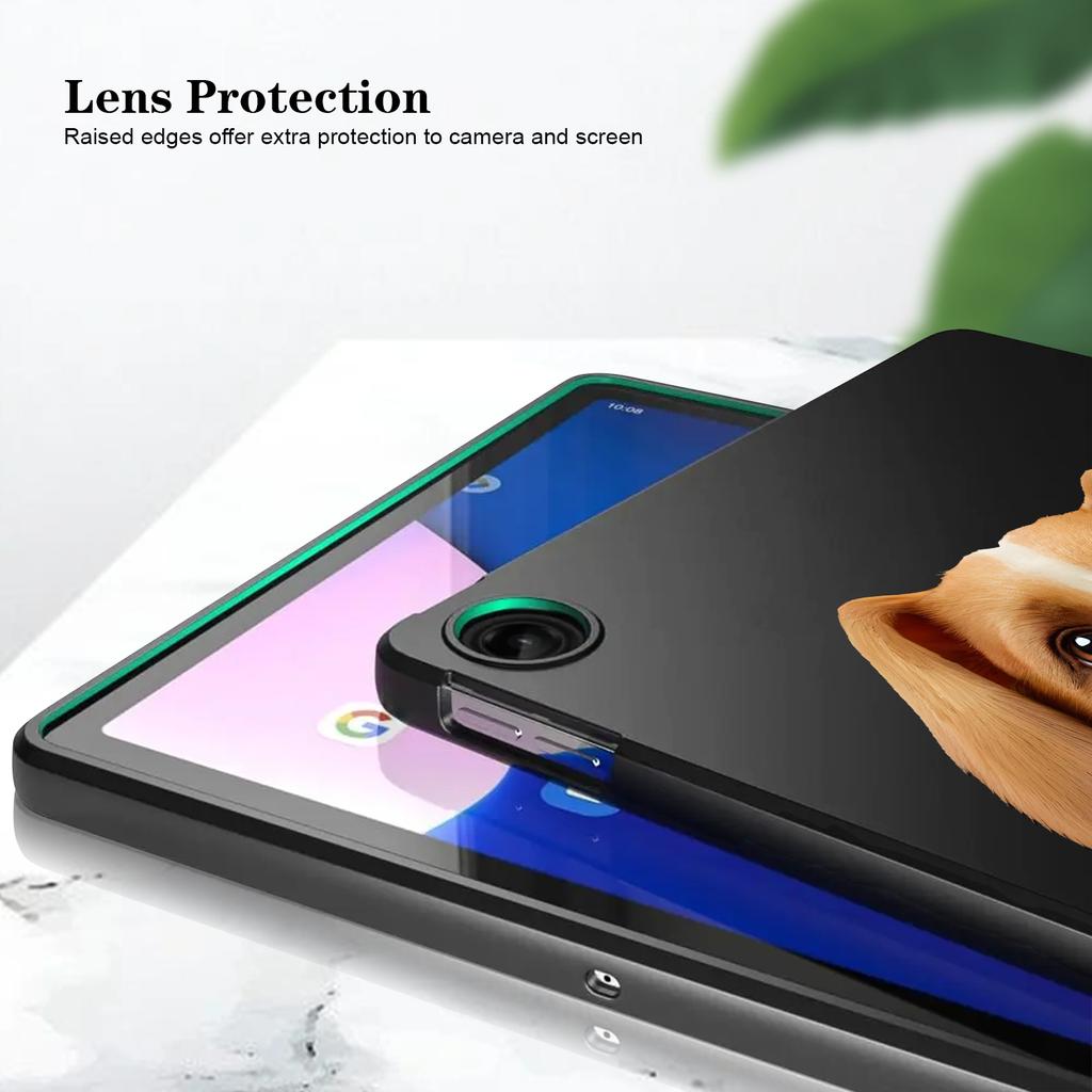 Мягкий черный защитный чехол TPU с изображением щенка и кота для Honor Pad X8A Pad9, противоударный чехол для планшета Huawei MediaPad T5 T10s MatePad SE Air