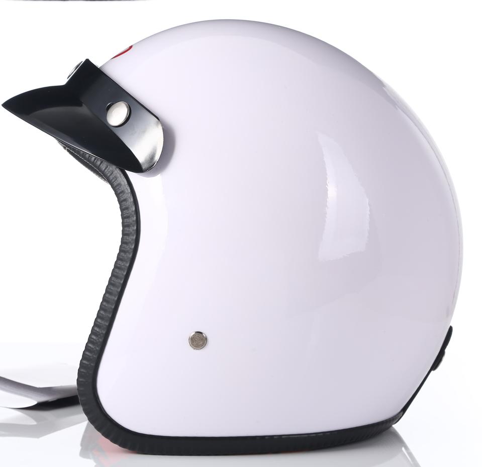 Ретро полуоткрытый мотоциклетный шлем Jet Аксессуары для мотокросса Casco Moto Helmet 3/4 с открытым лицом Винтажный шлем Four Seasons Capacete