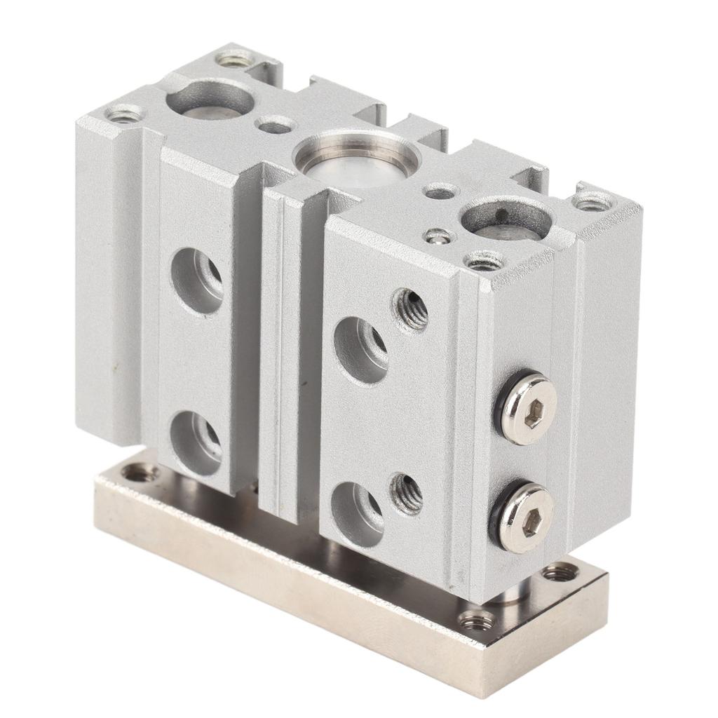 Пневматический цилиндр 3 поршневых штока 3 вала двойного действия 0,15?1.0 МПа TCM12 10S Аксессуар