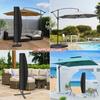 Housse de parasol extérieure imperméable AIMOONSA 280x40/81/50 cm avec tige et fermeture éclair