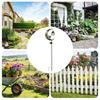 Waterproof Hummingbird Moon Light Floor Insertion Lawn Lamp Solar Garden Stake Light  Garden Yard