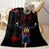 Lionel Messi Argentina Number Ten Blanket Comfortable Perfect For Bed Bedding Picnics Allseason Use Stylish Decor Best Holiday Gift For Friends Family