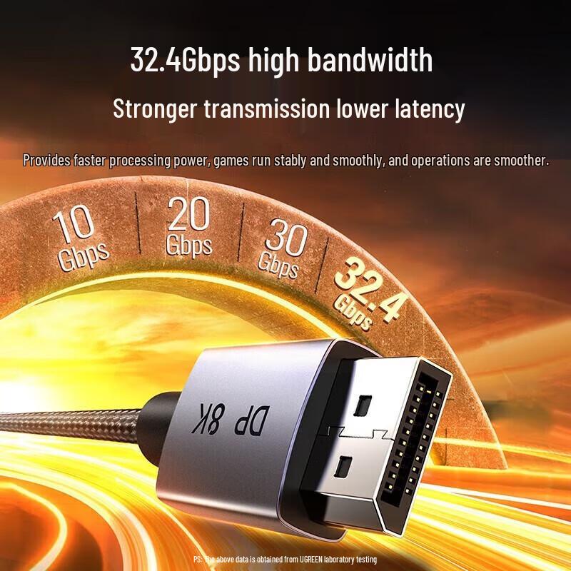 Ugreen Кабель DisplayPort 1.4 8K HD