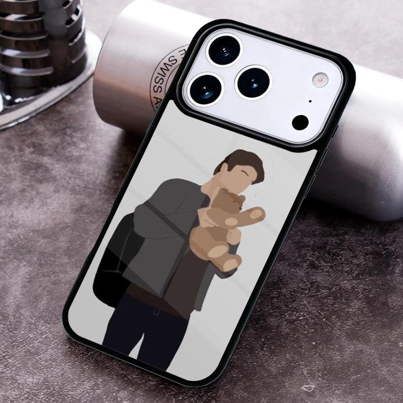 Чехол для телефона Damon Elena The Vampire Diaries для iPhone 17 16 15 14 13 12 11 Pro Max Plus 17Air Мягкий силиконовый чехол