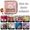 Soft Activity Baby Book My First Animals Felt Quiet Book Montessori Busy Board Toddler 0-3Y Soft Learning Toy Gift Sensory Toy