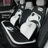 Universal Panda Car Seat Cushion Full Set Fashion Breathable Universal  Seat Cushion Cover Anti Slip Panda Interior Accessories