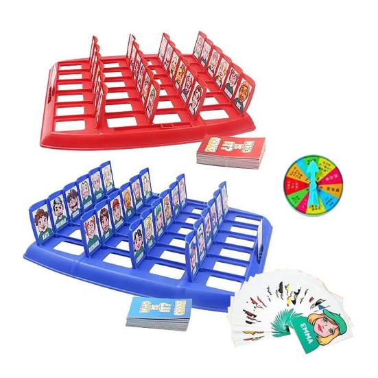 Кто это? Настольная игра для детей и взрослых, для семейного вечера, классическая игра на угадывание, портативная для путешествий