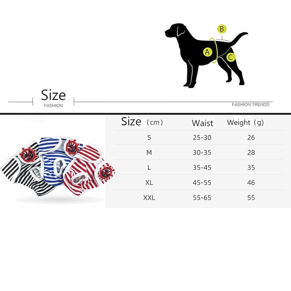 Cotton Briefs For Female Male Dog Physiological Underwear Dog Pant Pet Short Menstruation Diaper