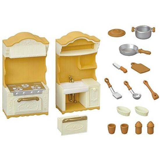 Sylvanian Families Furniture StoveSink Car-420 ST Mark Certification Ages 3 up Toy Dollhouse EPOCH