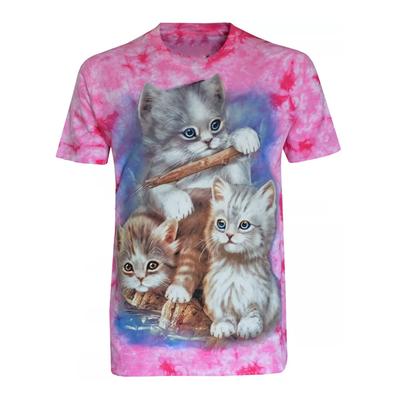 Футболка с принтом Lovely Cat Fashion 3D, мужская одежда, короткие рукава, мягкие футболки, Harajuku Street, милый узор для домашних животных, модная футболка