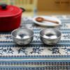 2Pcs/Set Iron Bowl 1:12 Miniature Dollhouse DIY Doll House Decor Accessories