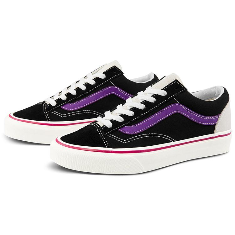 Стиль 36 Vans 'Retro Sport - Черный Амарантовый Фиолетовый' VN0A5FBM2TX
