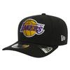 9FIFTY Los Angeles Lakers NBA Stretch Snap Cap, Mens Black Cap