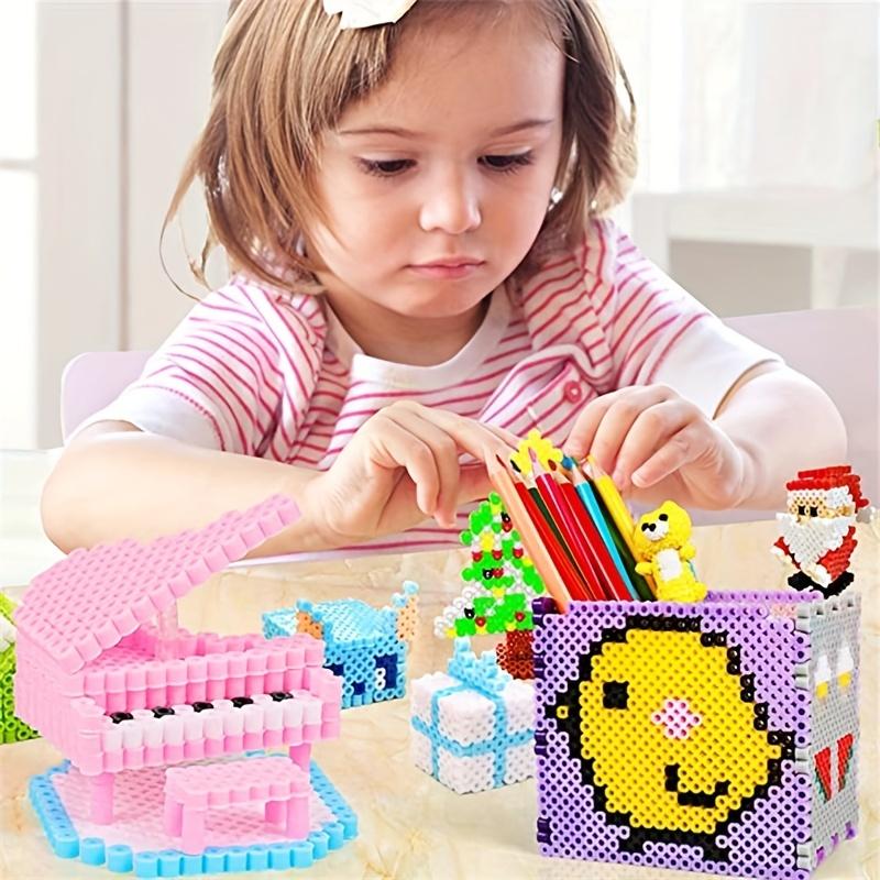 1000 шт./упак. 5 мм предохранитель Perler бусины сменный набор для изготовления DIY ручной работы креативные ювелирные изделия аксессуары для детей раннего обучения развивающие игрушки