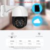 4K Wifi IP Kamera 4MP Simsiz Ochiq Havoda Kuzatuv PTZ Kamera AI Kuzatuvi CCTV Kuzatuvi P2P ICsee