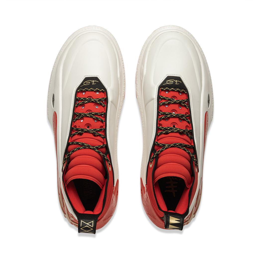 Li-Ning Кроссовки Way Of Wade 11 Overtown мужские белые красные черные ABAU049-9