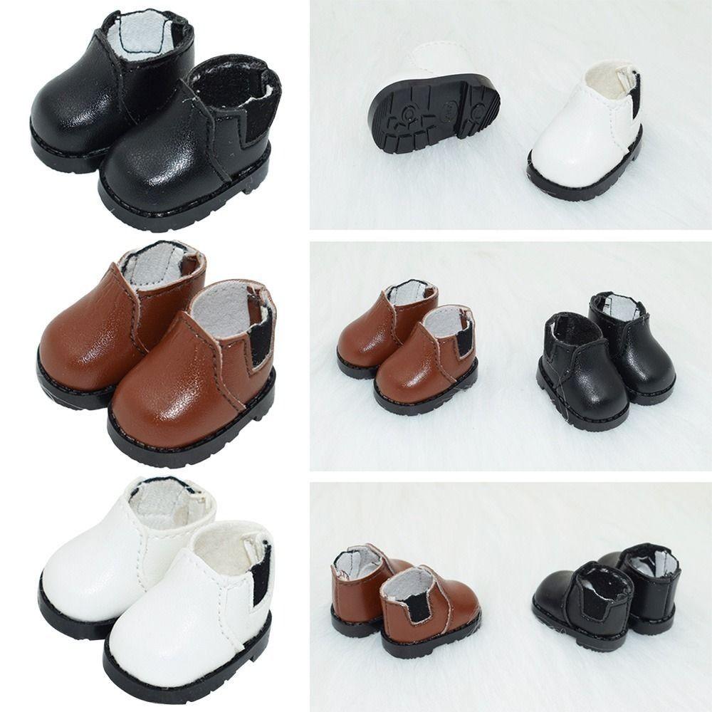 Casual Wear Leather Shoes Fashion Dolls Shoes New DIY Toys for 10cm/20cm Cotton Doll