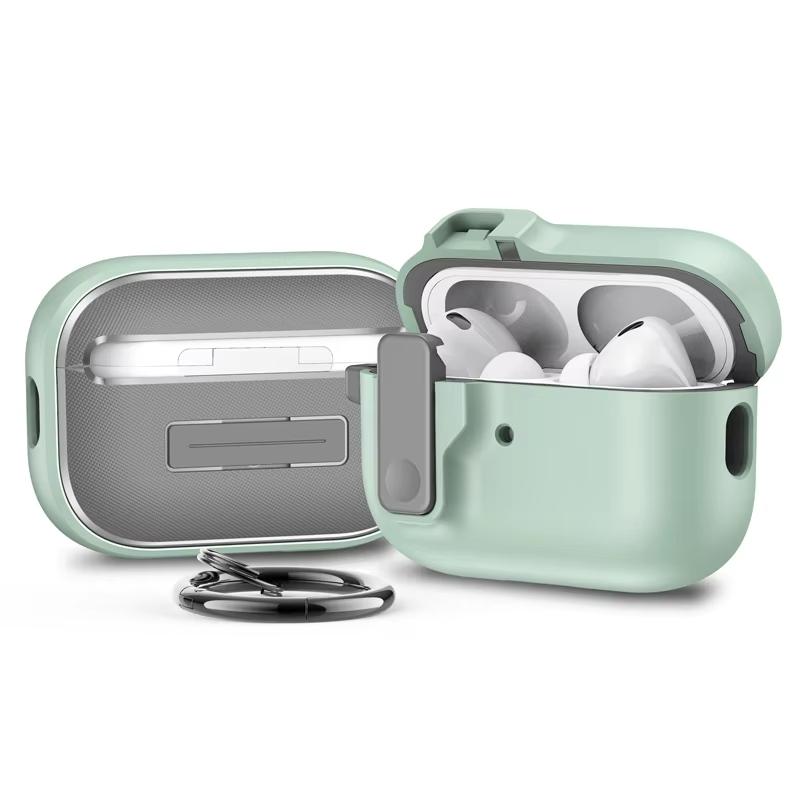 Чехол с автоматическим переключателем Secure Lock, совместимый с AirPods Pro 2-го поколения, защитный чехол с чехлом Apple Air Pods 3 2