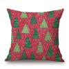 Классический Рождество Христово Рождественский Подарок Дизайнерская Наволочка Чехол для Подушки 18 X 18 Дюймов Идеально Для Праздничного Настроения И Комфорта