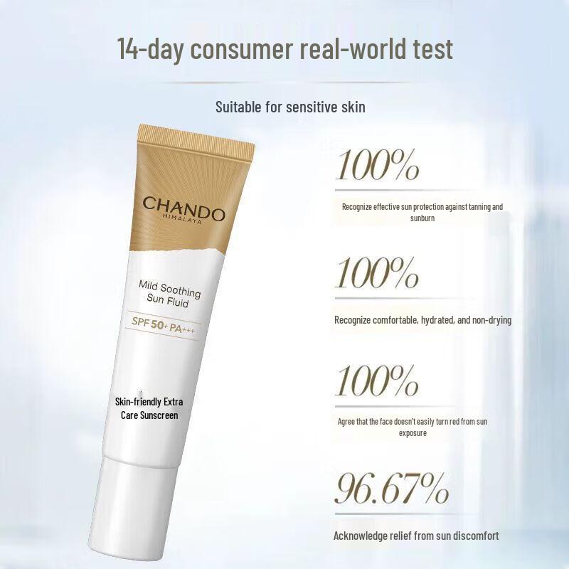 CHANDO Skin-Friendly Portable Sunscreen Lotion Set