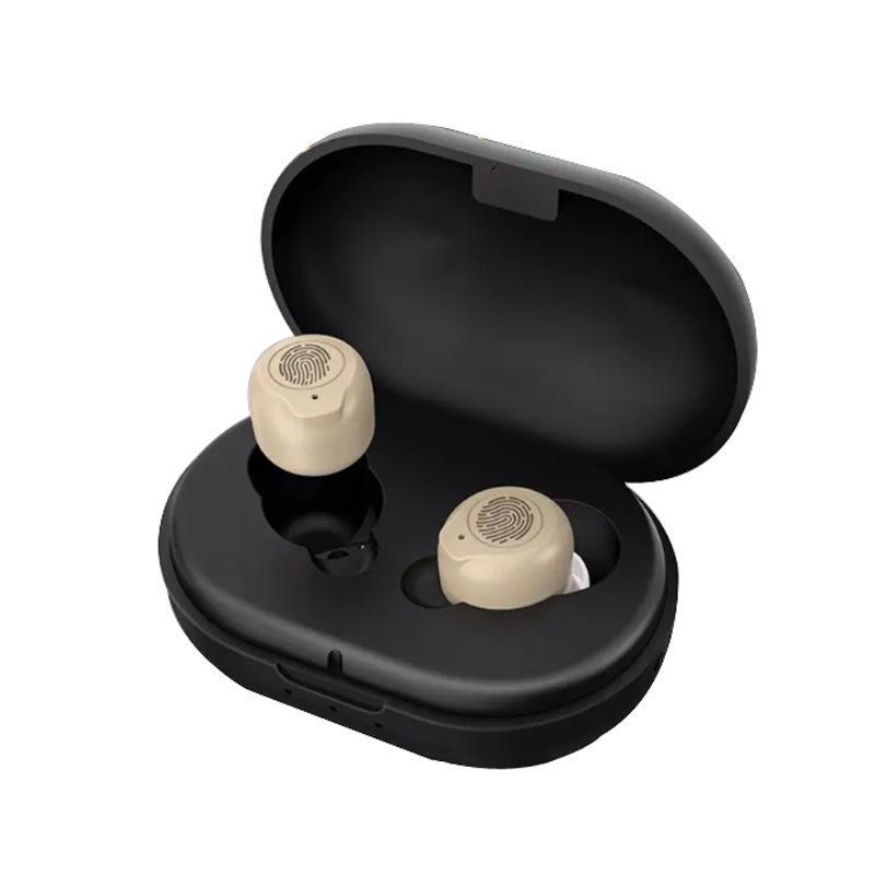 Слуховой аппарат для пожилых людей: Трансграничные внутриканальные наушники с магнитной зарядкой и бинауральным усилителем звука