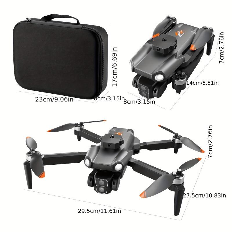 S119 Remote Control Brushless Drone, HD Camera Quadcopter, Folding Optical Flow Positioning, ESC WIFI, Obstacle Avoidance Function