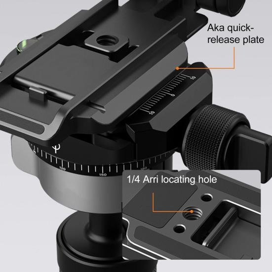 Magnetic Travel Phone Holder Portable Rotating Clip for Backpack & Selfie 5-in-1 Mode Foldable Phone Stand for Vlogging Live Streaming Adventure