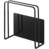 Magnetic Cutting Board Stand, Black, Approx. W13.5 X D5.5 X H14cm, Tower, Floating Storage, Easy Installation, 5139