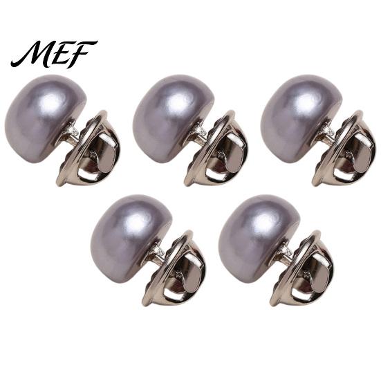 Multi Purpose Clothing Button 5PCS Pearl Buttons for Women, Invisible Anti-Exposure Safety Pins, No Secure Garment Fastener Damage Iron Brooch