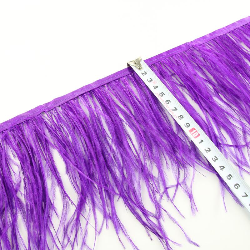 Ostrich Hair Diy Jewelry Accessories Feathers Ostrich Feathers Clothes Cuffs Skirt Decoration