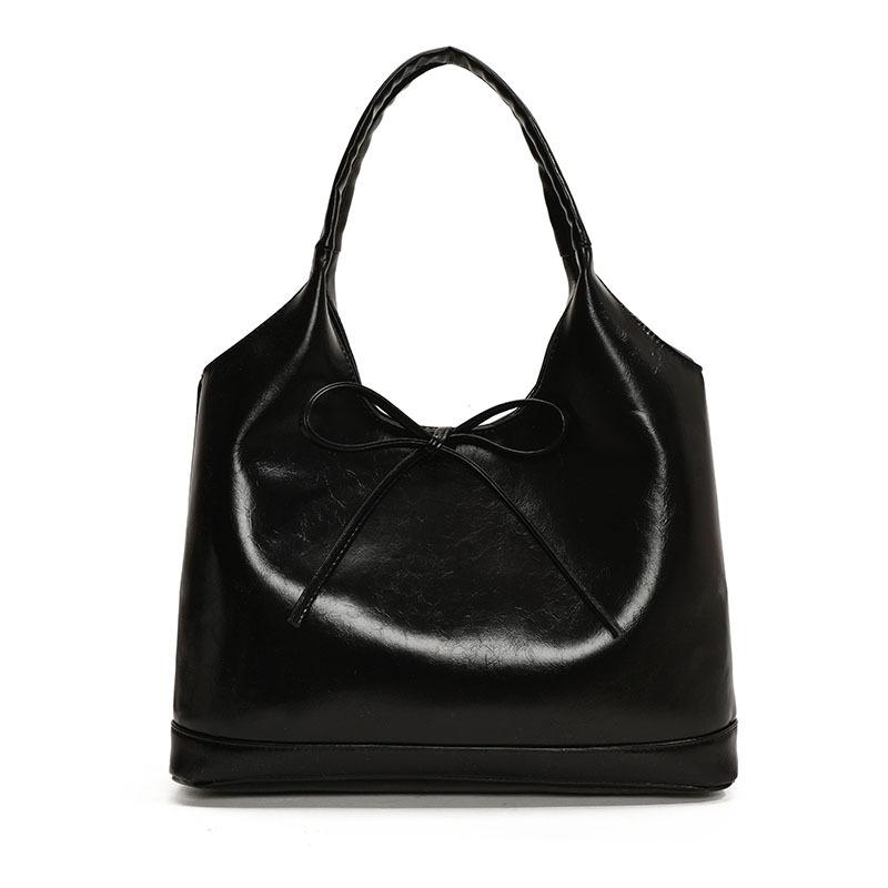 FLYING STARS Brand Women's Handbag Fashionable PU Leather Women's Korean Version Shoulder Bag Large Capacity Underarm Tote Bag