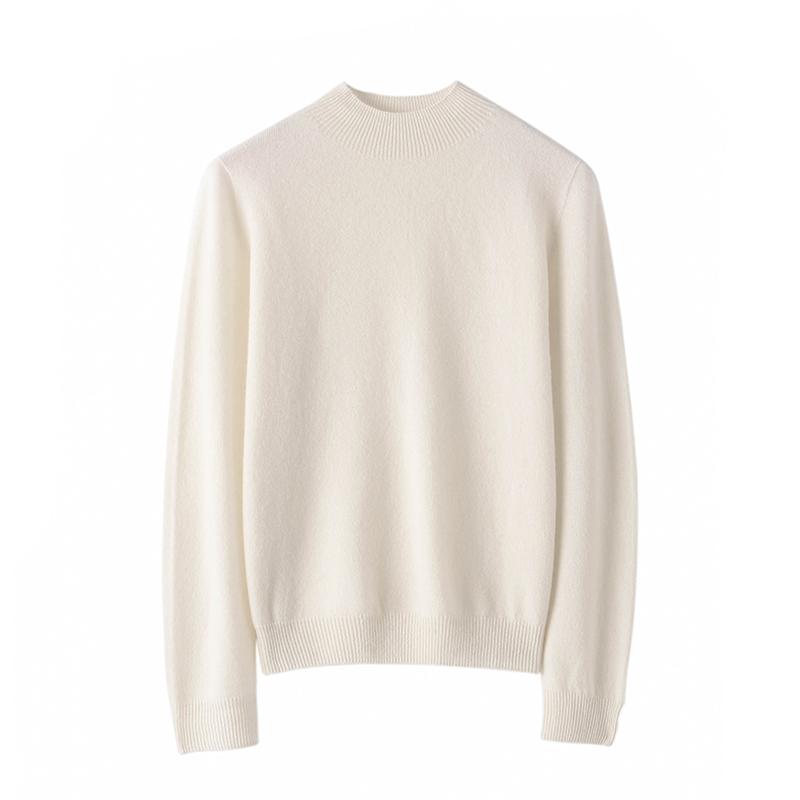 Women's Cashmere Sweater Qinghe Cashmere 100% Cashmere Women's Autumn and Winter Cashmere Sweater Soft and Warm