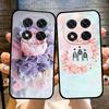 Чехол для Redmi Note 14 Pro Plus Note14 Pro+ Тонкий Силиконовый с Рисунком Мягкий ТПУ Чехол для Телефона Для Redmi Note 14 Pro 4G 5G Fundas