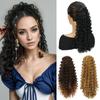Synthetic Clip In Loose Drawstring Ponytail Wig Extensions Easy To Wear Long Curly Ponytail For Women Cosplay Party Wear