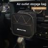 Car Air Outlet Convenient Storage Bag Auto Interior Accessories For Mercedes Benz AMG W204 W205 W203 W211 W212 W213 W201 sticker